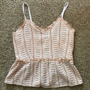 urban outfitters styled patterned tank